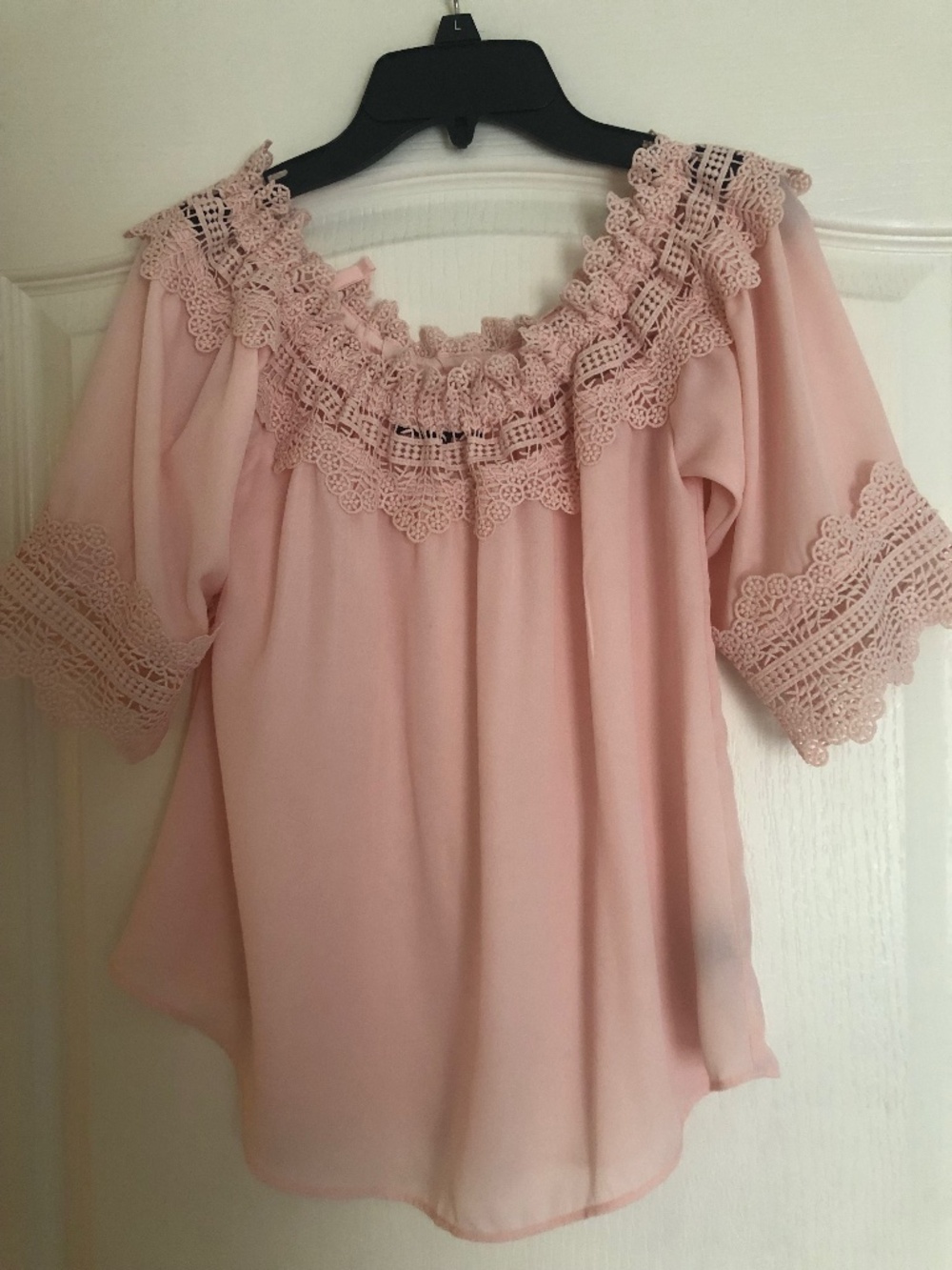 Pretty Peach Color Blouse